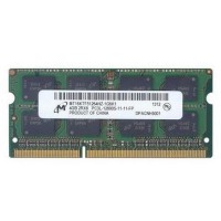 MICRON DDR3 PC3-12800S-1600 MHz-Single Channel RAM 4GB